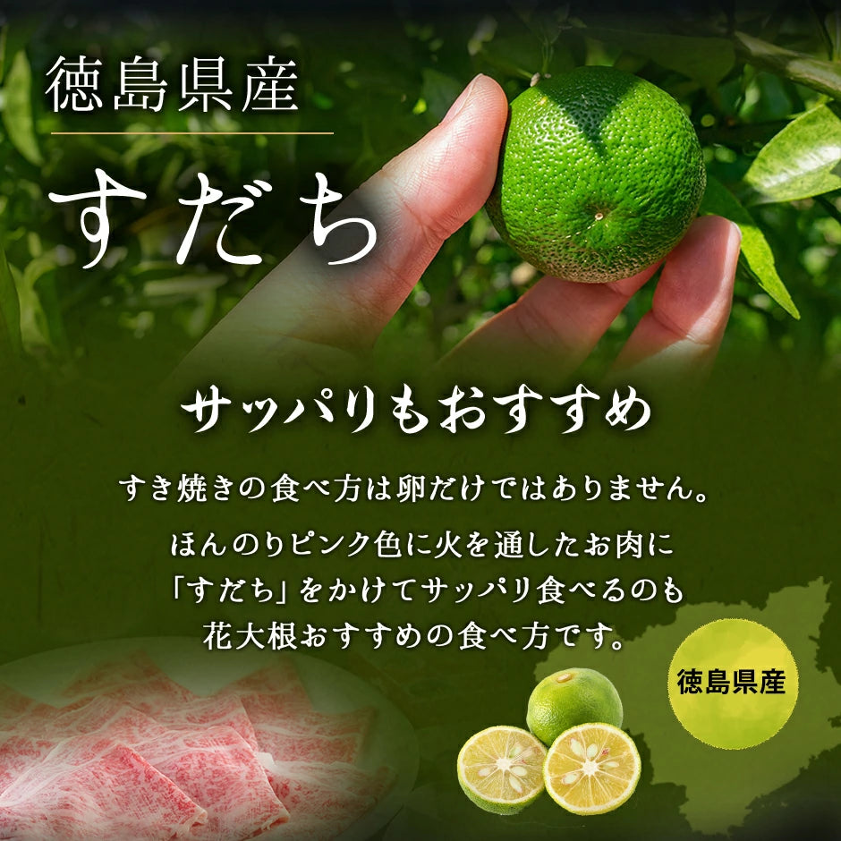 黒毛和牛 A5 すき焼き セット 野菜 450g【化粧箱入り】霜降り もも 2